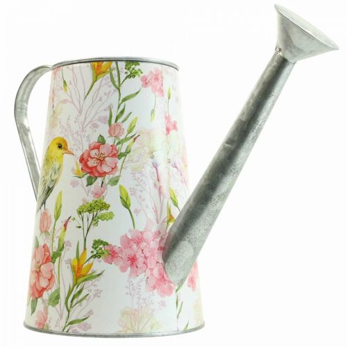 Floristik24 Decorative watering can metal for planting, planting can H22cm