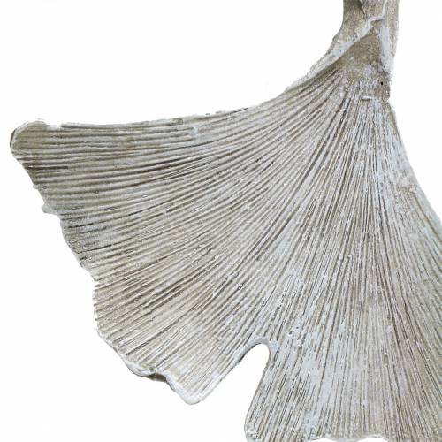 Product Grave decoration Ginkgo leaf to hang 10cm 3pcs