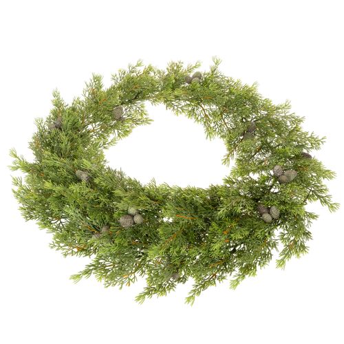 Artificial Cypress Garland with Pine Cones 180 cm for Table and Door  

```html
<h2>Artificial Cypress Garland with Pine Cones</h2>
<p>
This artificial cypress garland is 180 cm long and features a natural green colour with detailed pine cones for a reali | Floristik24.co.uk