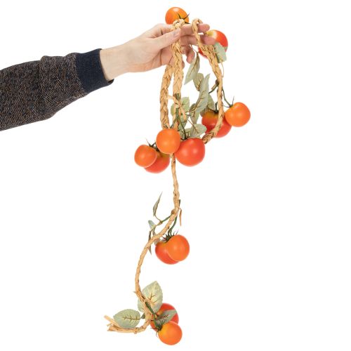 Product Artificial Tomato Garland, Decorative Vine, Lifelike Living Room Decor, 135cm