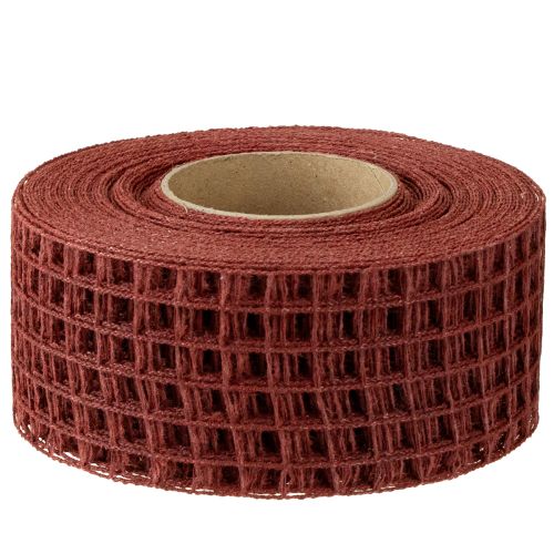 Product Mesh tape 4.5cm x 10m Bordeaux