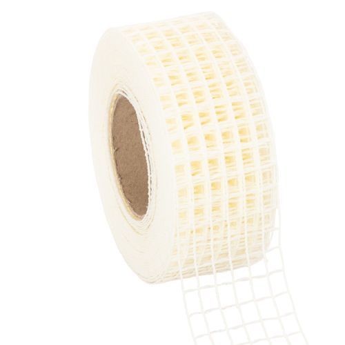 ProductName  
White Mesh Ribbon Roll for Crafting and Home Decoration – 4.5 cm Wide, 10 m Long  

ProductDescription  
```html  
<h2>White Mesh Ribbon for Decorative Crafting</h2>  

<p>The white mesh ribbon roll is an ideal material for crafting and deco