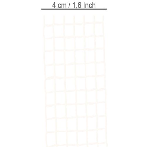 ProductName  
White Mesh Ribbon Roll for Crafting and Home Decoration – 4.5 cm Wide, 10 m Long  

ProductDescription  
```html  
<h2>White Mesh Ribbon for Decorative Crafting</h2>  

<p>The white mesh ribbon roll is an ideal material for crafting and deco | Floristik24.co.uk