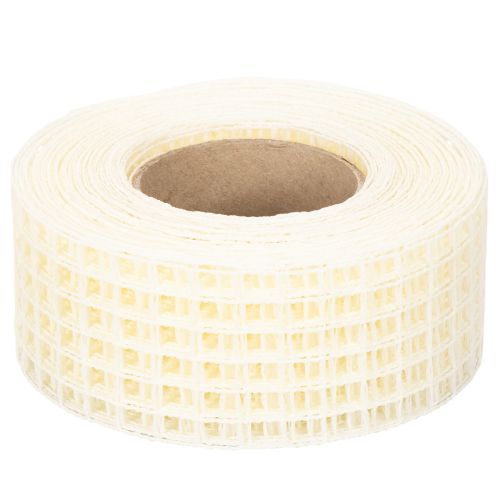 ProductName  
White Mesh Ribbon Roll for Crafting and Home Decoration – 4.5 cm Wide, 10 m Long  

ProductDescription  
```html  
<h2>White Mesh Ribbon for Decorative Crafting</h2>  

<p>The white mesh ribbon roll is an ideal material for crafting and deco | Floristik24.co.uk