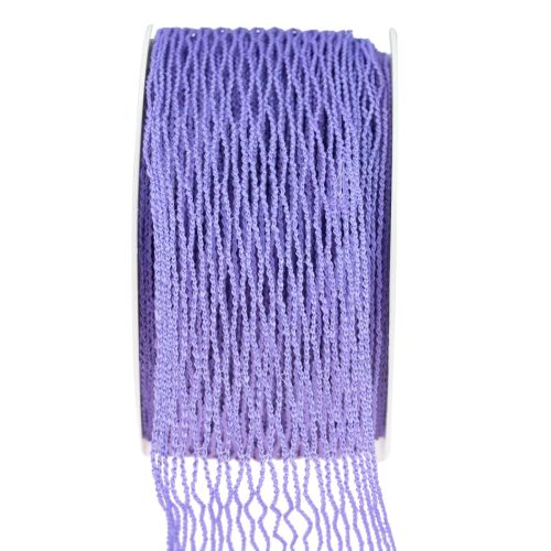 Product Mesh tape, grid tape, decorative tape, purple, wire-reinforced, 50mm, 10m