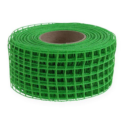 Floristik24 Grid tape 4.5cmx10m green