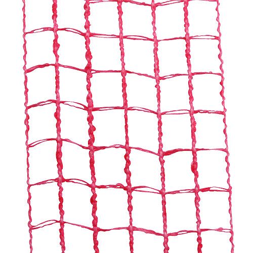 Floristik24 Mesh tape 4,5cm x 10m pink