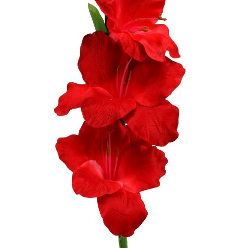 Product Gladiolus red artificial 86cm