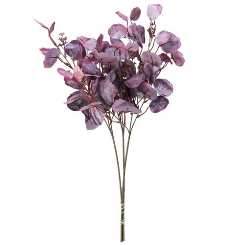 Product Glamour Eucalyptus Branch Eucalyptus Artificial Violet 65cm 3pcs