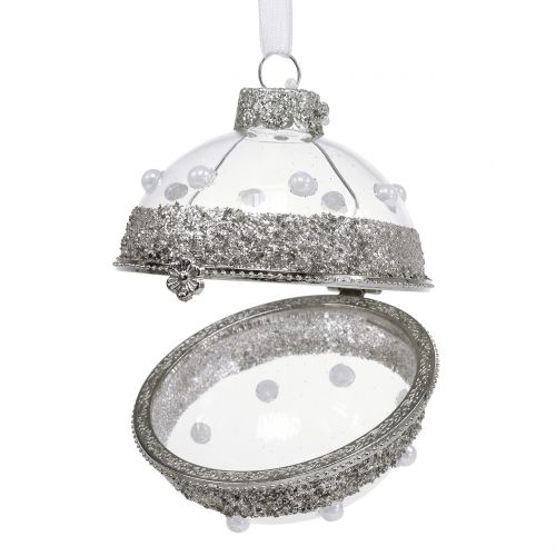 Floristik24 Christmas ball glass to open Ø6cm 2pcs