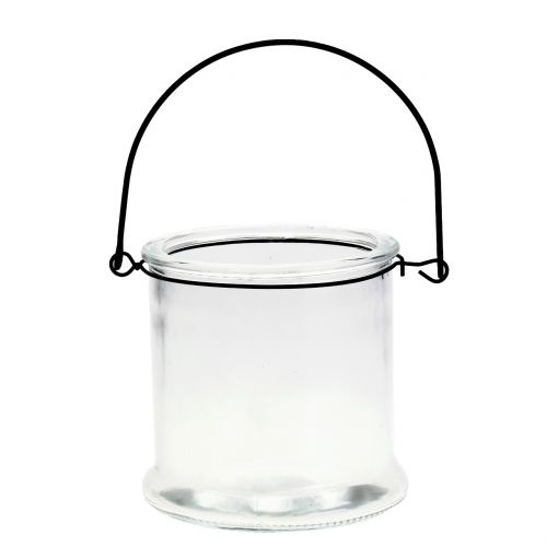 Product Lantern glass to hang Ø12cm H12.5cm