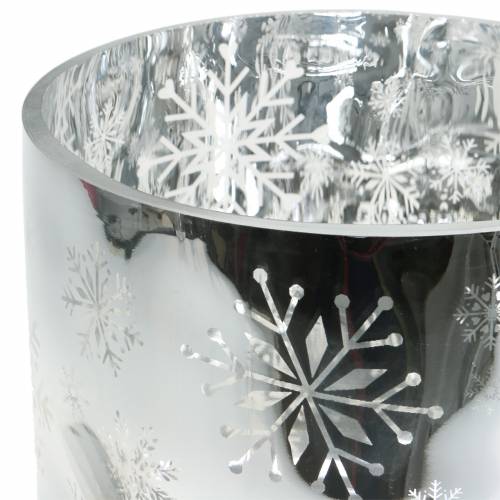 Product Christmas Decoration Candle jar Metallic Ø20cm H20cm