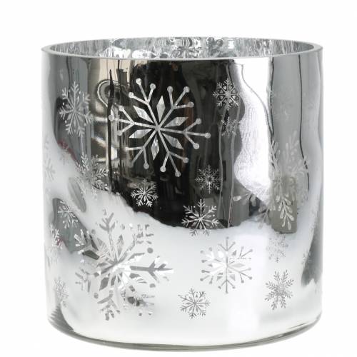 Product Christmas Decoration Candle jar Metallic Ø20cm H20cm