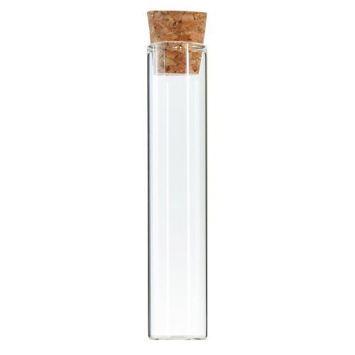 Test tube decorative glass tubes cork mini vases H13cm 24 pcs