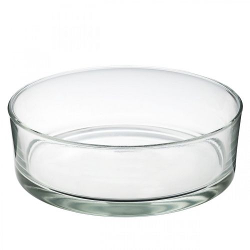 Glass bowl Ø25cm H8cm