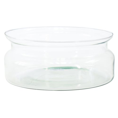 Floristik24 Glass bowl floating bowl decorative bowl glass Ø24cm H10cm