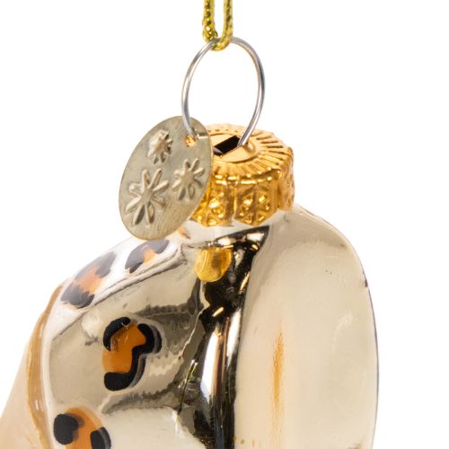 Glass Shoe Ornaments with