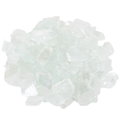 Floristik24 Glass stones 25mm - 35mm natural colors 2kg