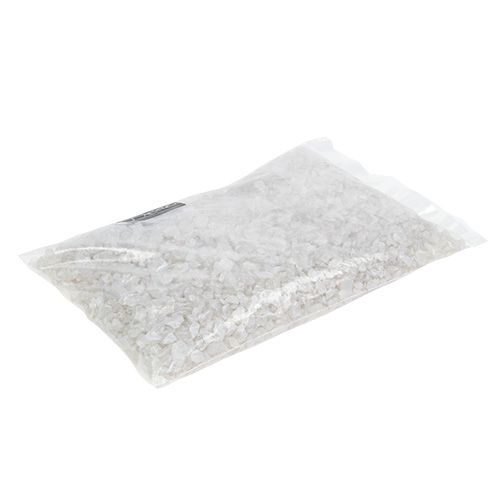 Floristik24 Glass stones 4mm - 10mm mother of pearl 2kg