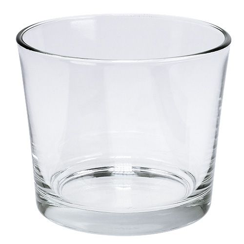Floristik24 Glass pot Ø14.5cm clear 6pcs