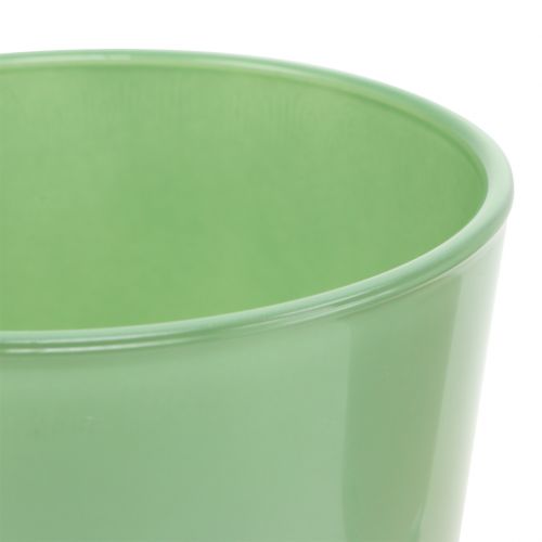 Product Glass pot Ø10cm H8.5cm mint green