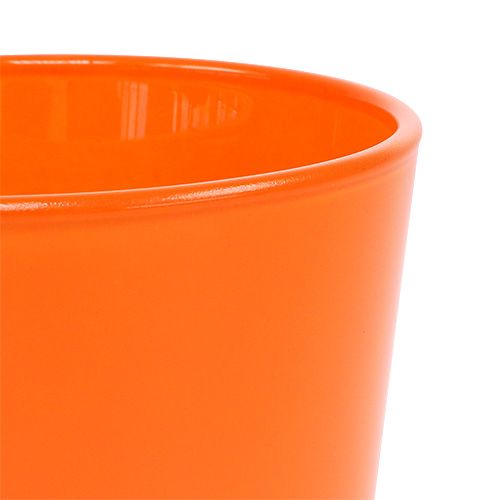 Product Glass planter orange Ø10cm H8.5cm