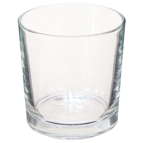 Floristik24 Glass vase cylinder table vase transparent Ø11.5cm H12cm