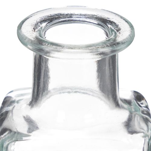 Product Mini glass vase decoration for minimalist interiors and modern living, 11cm, 6 pieces