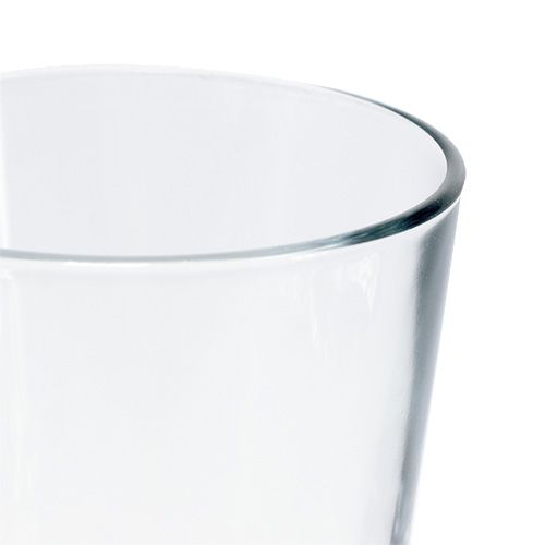 Product Glass vase conical Ø8,5cm H14,5cm