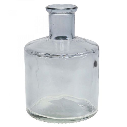 Floristik24 Glass vase apothecary bottles decorative glass decorative vase tinted Ø7cm 6 pieces
