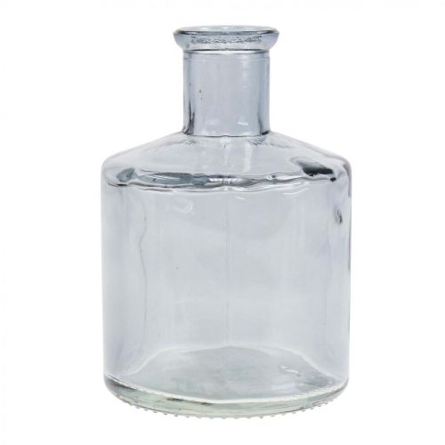Glass vase apothecary bottles decorative glass decorative vase tinted Ø7cm 6 pieces