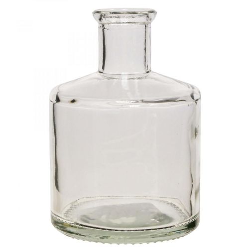 Floristik24 Glass Vase Apothecary Bottles Deco Glass Deco Vase Clear Ø7cm 6pcs
