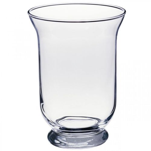 Product Glass vase clear Ø13.5cm H19.5cm Glass decoration flower vase