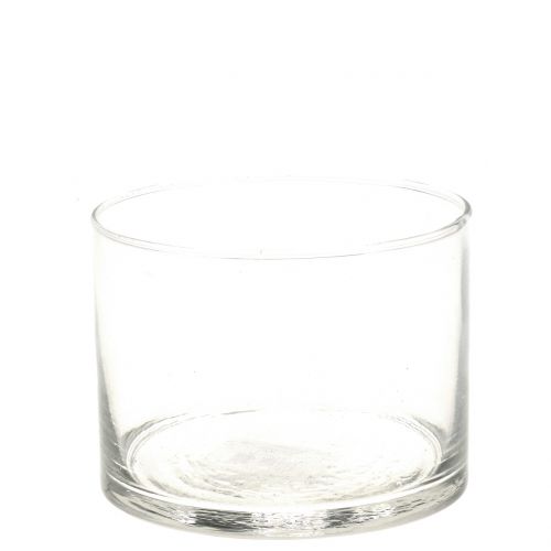 Floristik24 Glass vase glass cylinder Ø9cm H7cm