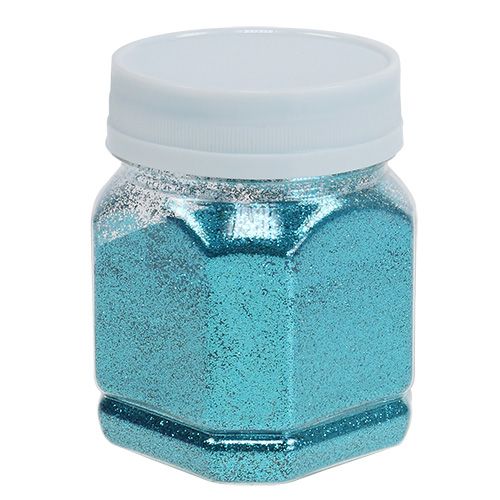 Floristik24 Glitter decoration turquoise 115g