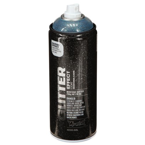 Product Glitter Spray Montana Effect Spray Paint Blue Cosmos 400ml