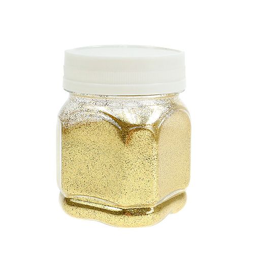 Floristik24 Glitter flimmer for crafting gold 115g