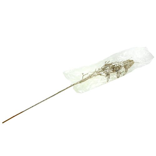 Floristik24 Glitter branch with birds 75cm gold