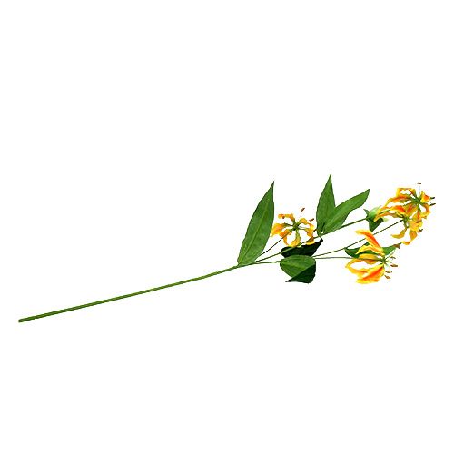 Floristik24 Gloriosa branch orange-yellow 90cm 1pc