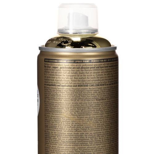 Gold Chrome Effect Acrylic