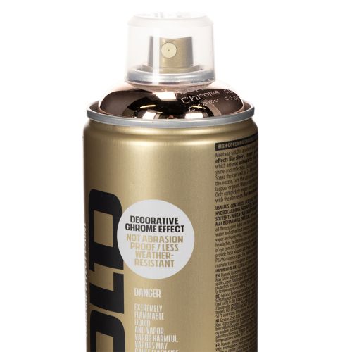 Copper Chrome Effect Spray Paint 400ml for Indoor Crafts and Decoration | Floristik24.co.uk