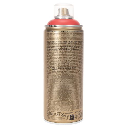 Montana Gold Spray Paint Raspberry 400ml for Surfaces and Decorations | Floristik24.co.uk
