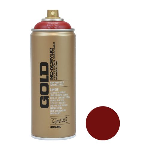 Floristik24 Paint spray red spray paint acrylic paint Montana Gold Royal Red 400ml