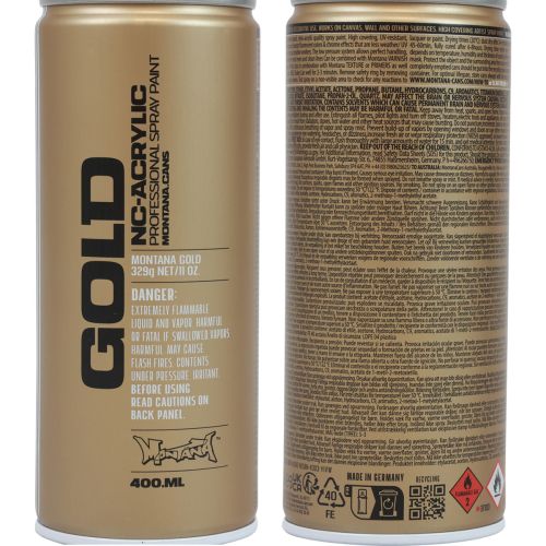 Spray paint green spray paint Montana Gold Acrylic Malachite 400ml