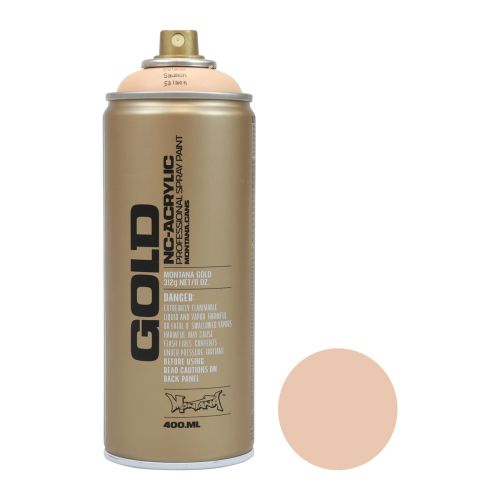 Floristik24 Lacquer spray salmon spray varnish acrylic varnish Montana Gold varnish 400ml