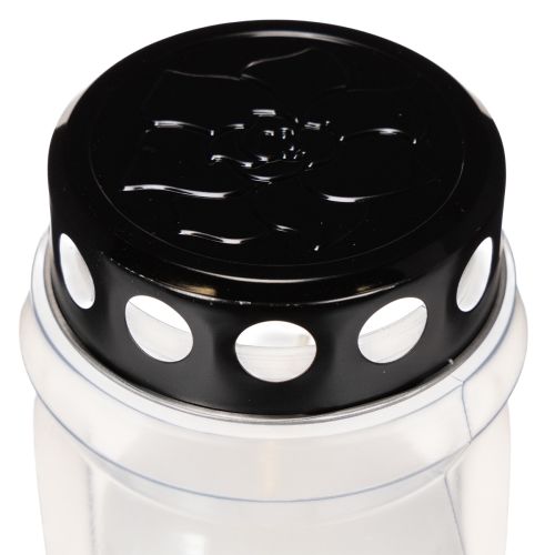 Memorial Candle with Black Lid, 23cm | Floristik24.co.uk