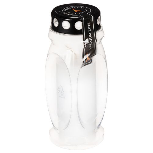 Memorial Candle with Black Lid, 23cm | Floristik24.co.uk