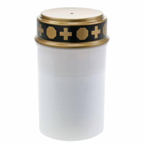 LED grave light white, warm white timer battery operated Ø6.8 H12.2cm