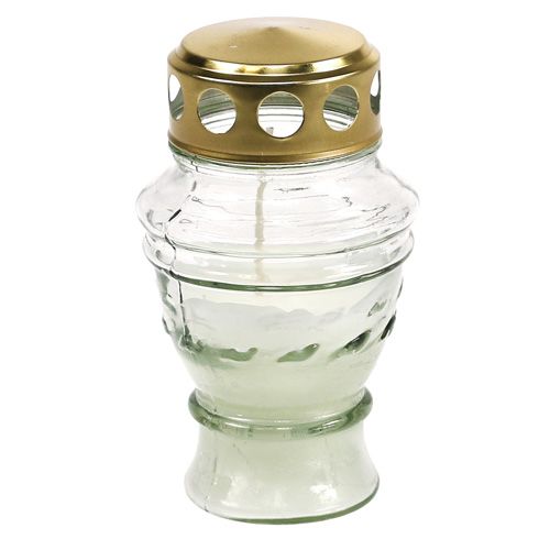 Floristik24 Grave light white H13cm 6pcs