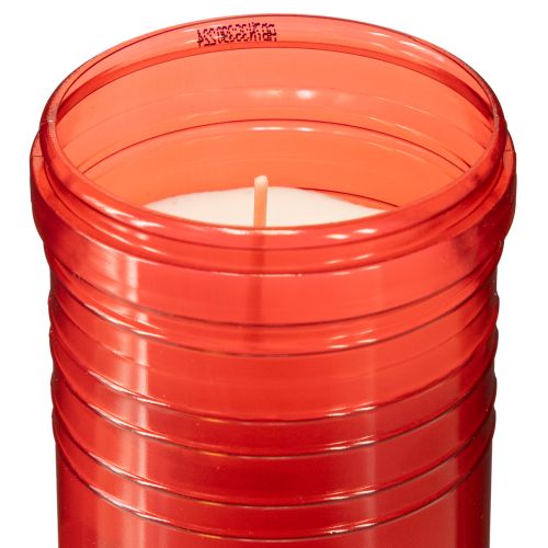 Product Grave lights red Ø7.5cm H24.5cm 1 piece